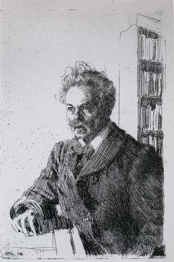 August Strindberg.